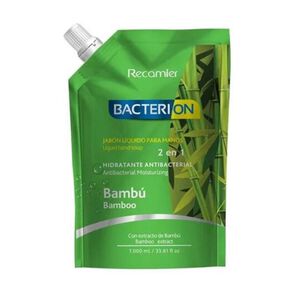 Bacterion Jabón Hidratante Antibacterial 1lt Bambu